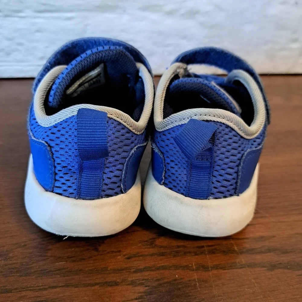 Nike Flex Contact 3 Blue Kids Running Shoes AR4152-400 Size 11.5C